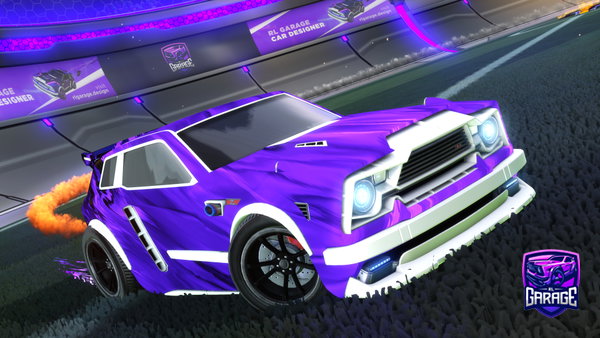 A Rocket League car design from ylacly