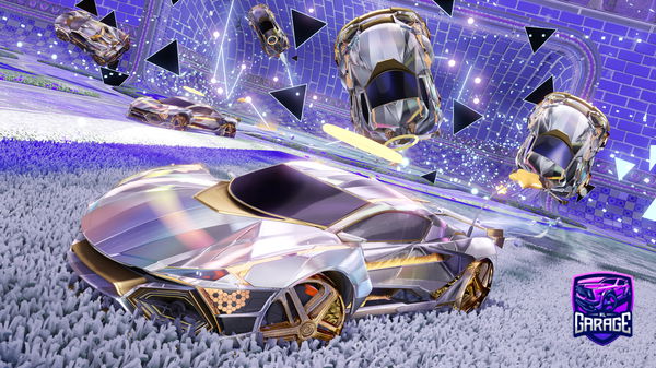 A Rocket League car design from KUMADOKii