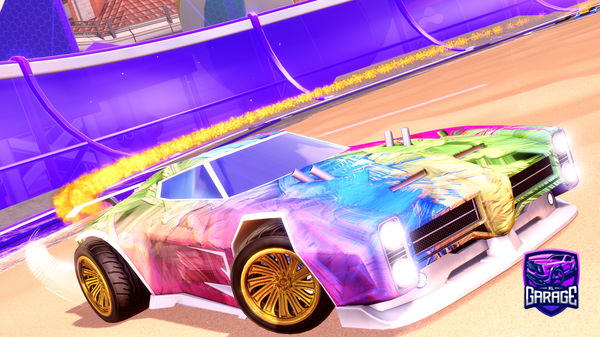 A Rocket League car design from mypsnRiftyJAMES