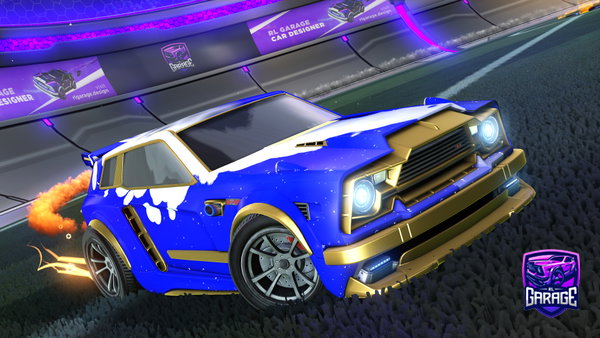 A Rocket League car design from JelleKaas