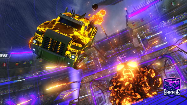 A Rocket League car design from SupremeILL