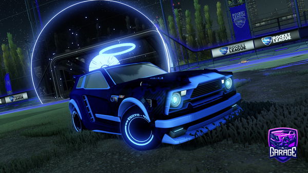 A Rocket League car design from WoLfGaNg1