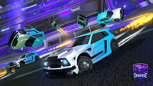 A Rocket League car design from Keymasterl