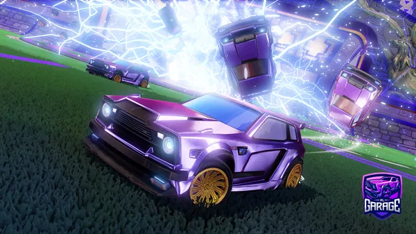 A Rocket League car design from Mysn