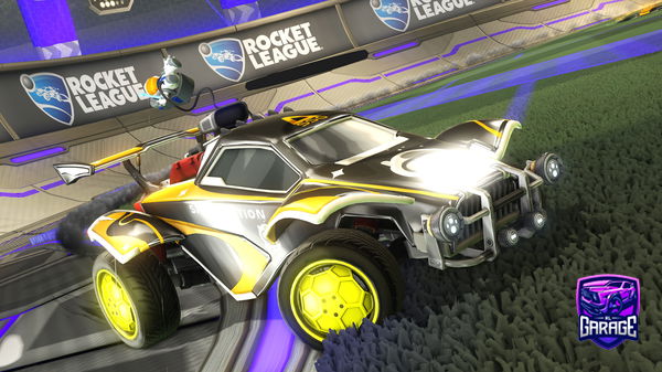 A Rocket League car design from Levi_vdw