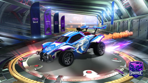 A Rocket League car design from LastGemini