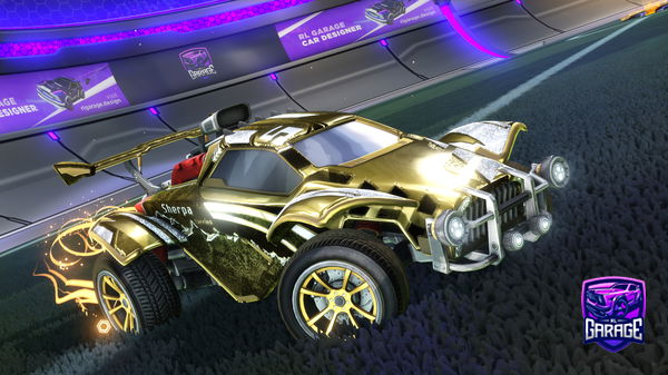 A Rocket League car design from Chawzy