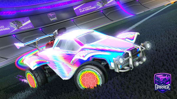 A Rocket League car design from Poweredplayer