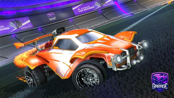 A Rocket League car design from LaughingGoatGuy