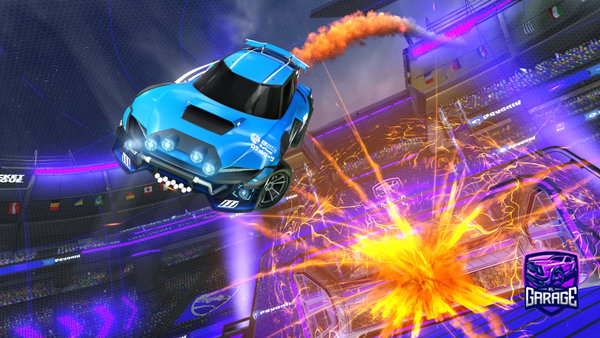 A Rocket League car design from Yorime