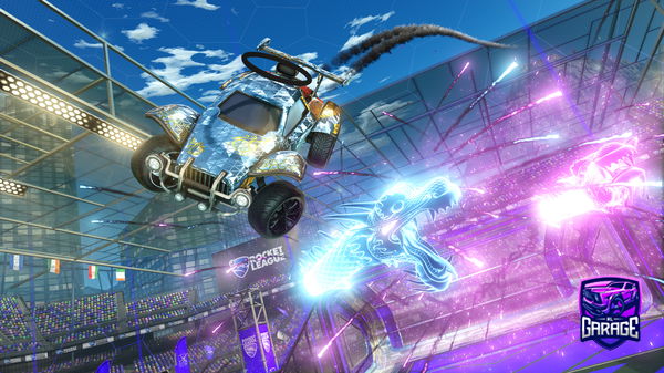 A Rocket League car design from Mazakre