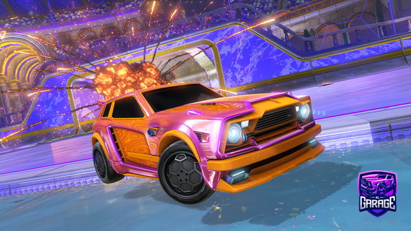 A Rocket League car design from Rex0d