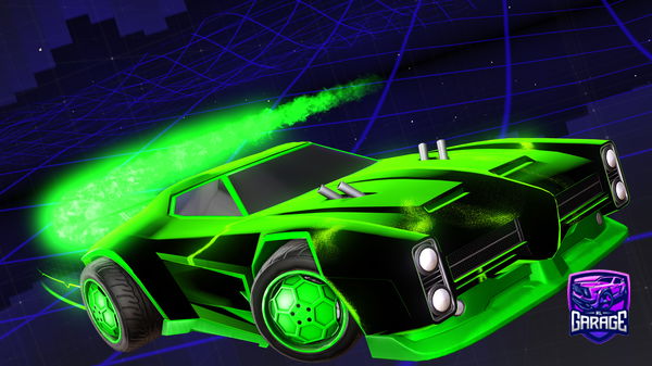 A Rocket League car design from skibidiNickD