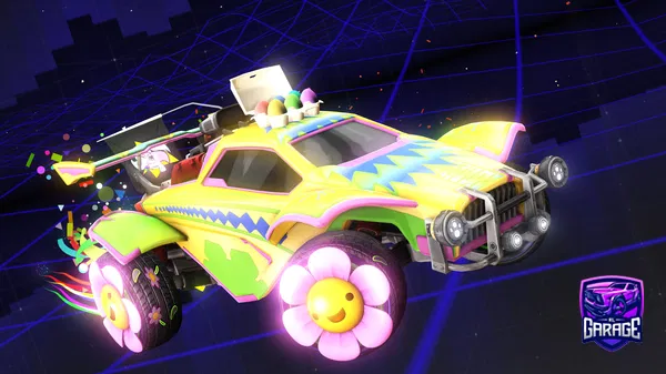 A Rocket League car design from spekiallukey