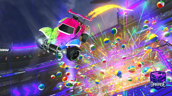 A Rocket League car design from boxpsycho