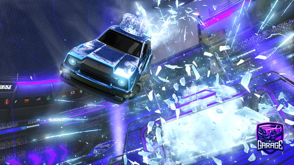 A Rocket League car design from KattMjolk