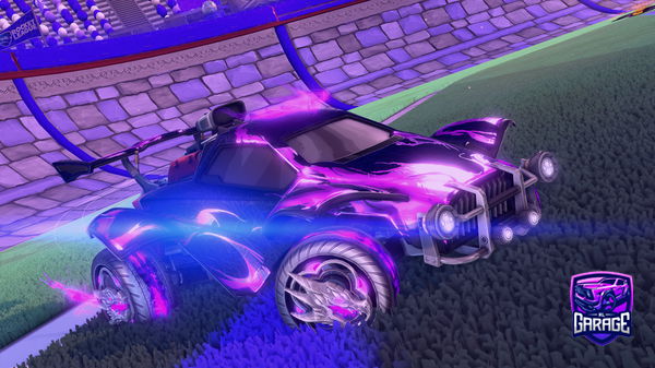 A Rocket League car design from OmgAlvickx