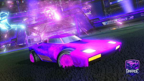 A Rocket League car design from Game-rik