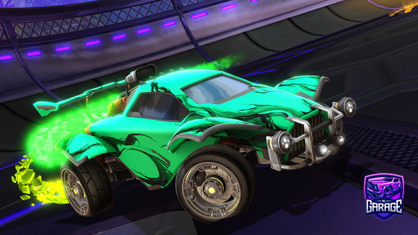 A Rocket League car design from lucendoTV