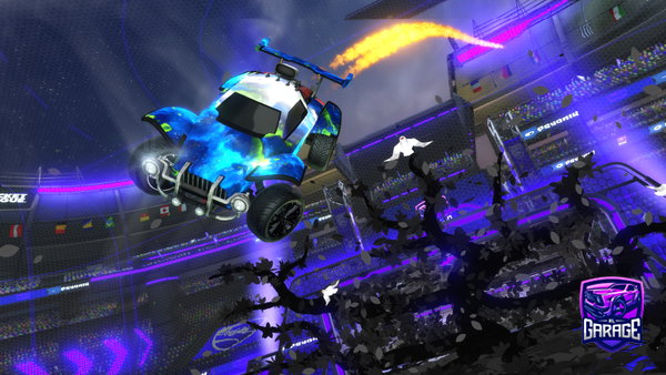 A Rocket League car design from xvnrYT