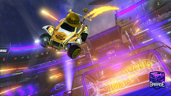 A Rocket League car design from dexter325