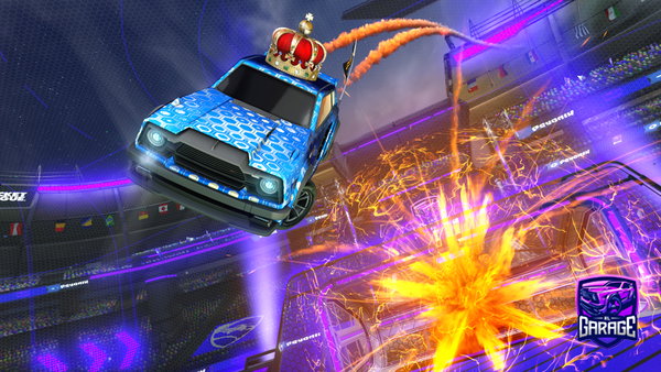 A Rocket League car design from Oliver12081208