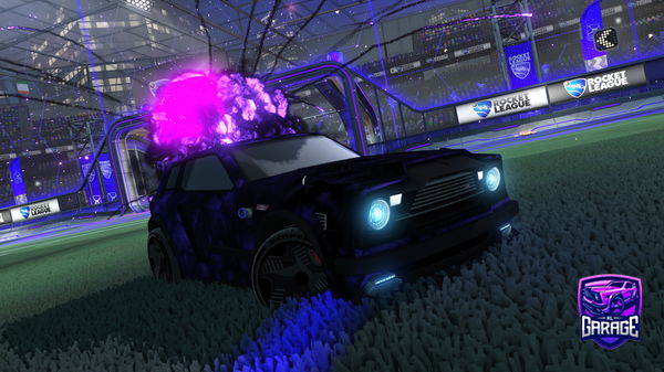 A Rocket League car design from Craux-