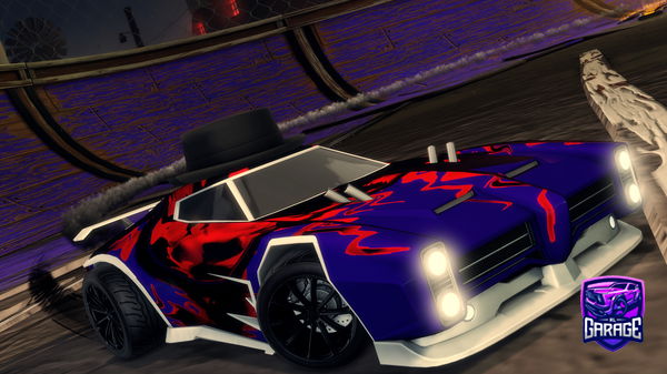 A Rocket League car design from Nkell123