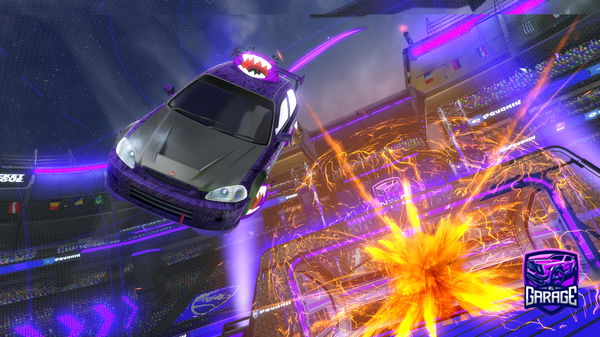 A Rocket League car design from SirTaco32