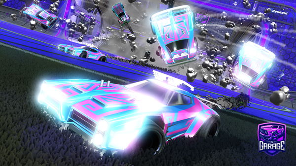 A Rocket League car design from Dontilin