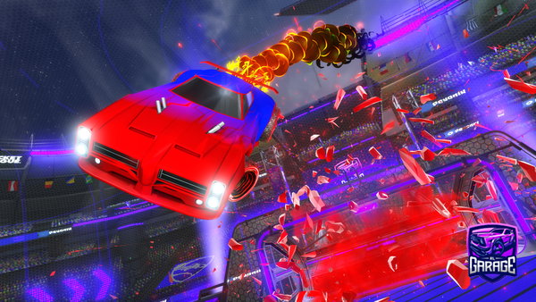 A Rocket League car design from Mab-11