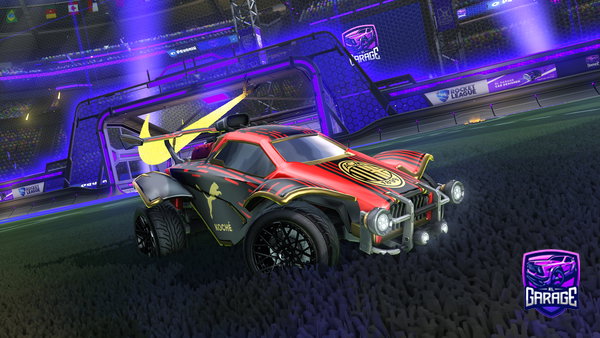 A Rocket League car design from reset3037
