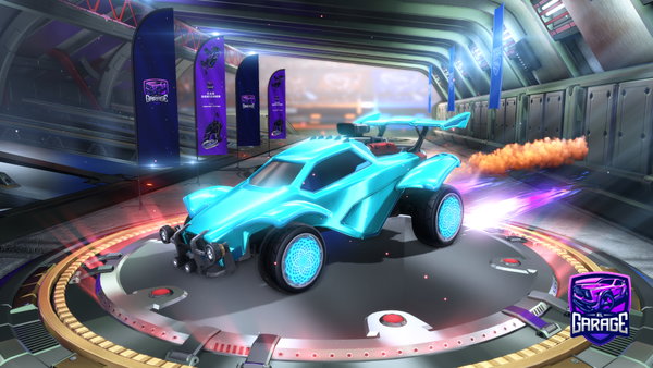 A Rocket League car design from huk0
