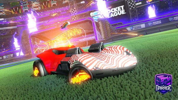 A Rocket League car design from tec-tonic