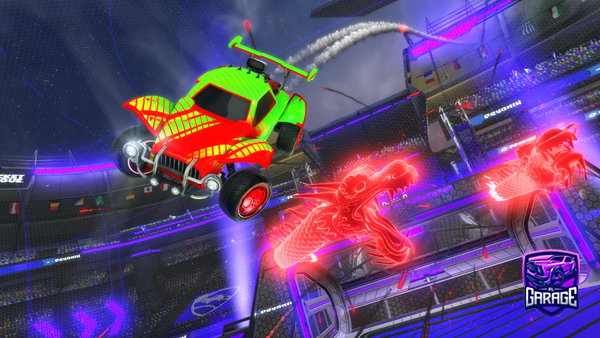 A Rocket League car design from RocketBisq