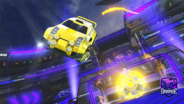 A Rocket League car design from Boosterjuice