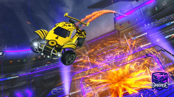 A Rocket League car design from Delgados