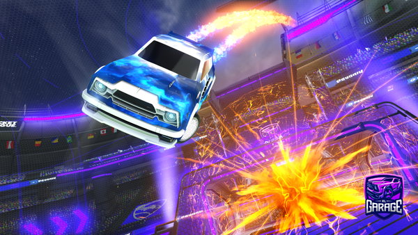 A Rocket League car design from alfiehxghes
