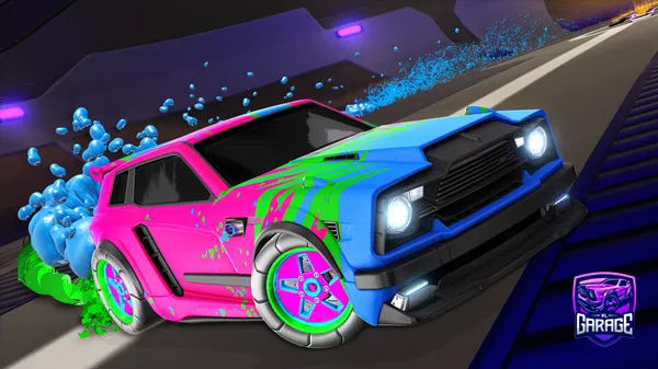 A Rocket League car design from Khaizen10