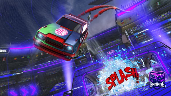 A Rocket League car design from crimsoncosmo