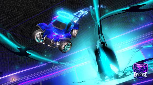 A Rocket League car design from TopBinner