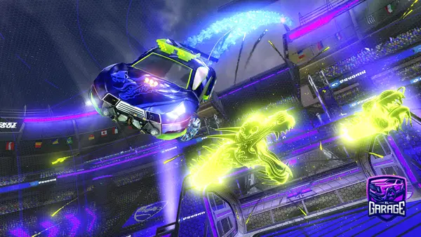 A Rocket League car design from Iffy1234