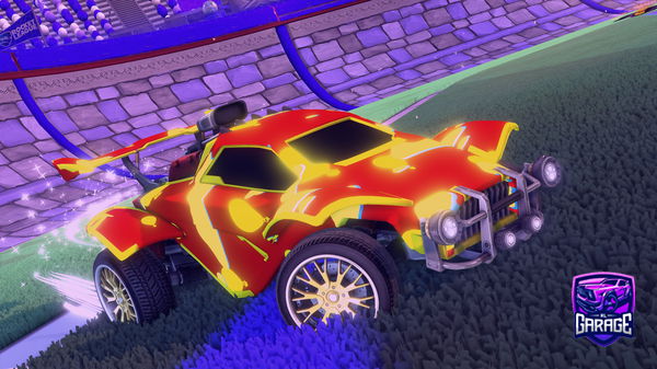 A Rocket League car design from blitz_malic