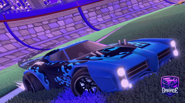 A Rocket League car design from MickeyL