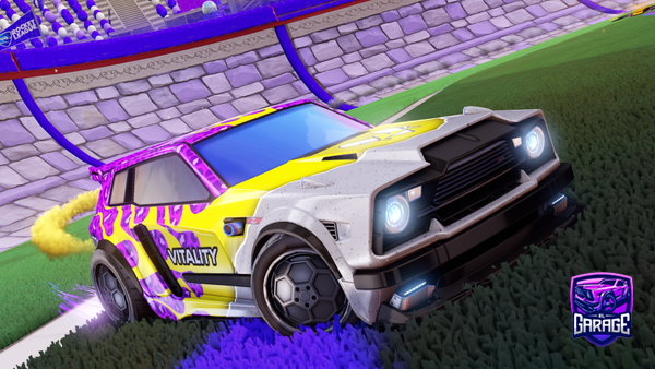 A Rocket League car design from canela13