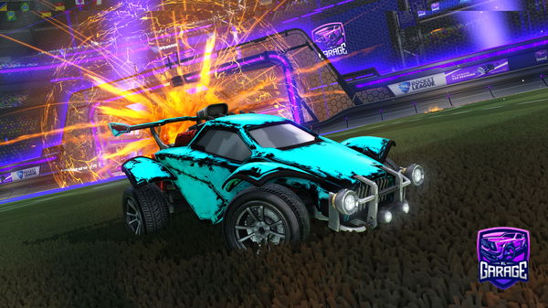 A Rocket League car design from noseque