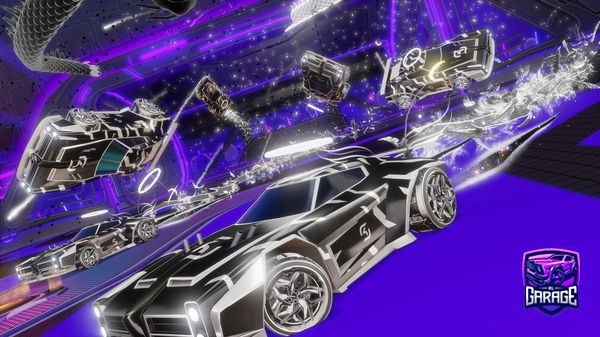 A Rocket League car design from GustavoRose