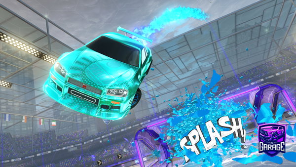 A Rocket League car design from rawi7
