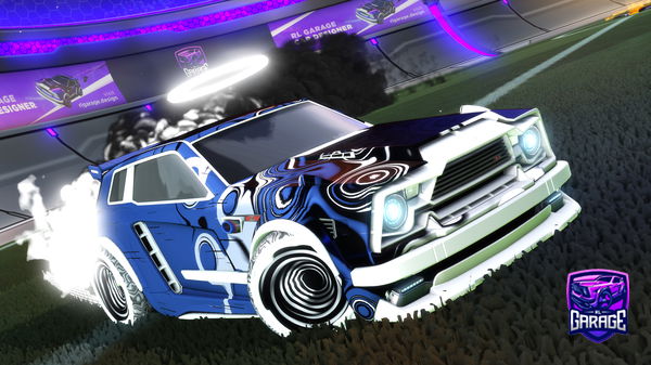 A Rocket League car design from lightning810