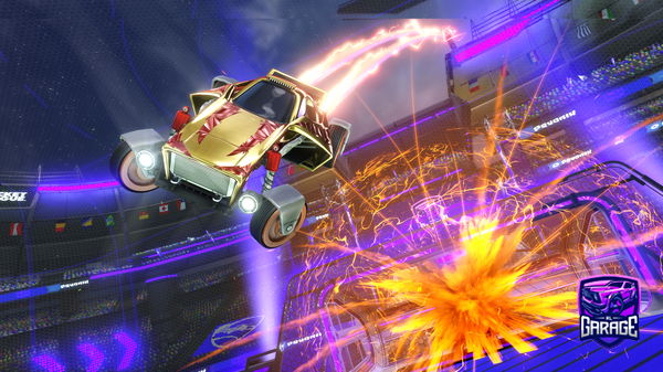 A Rocket League car design from wlh15b